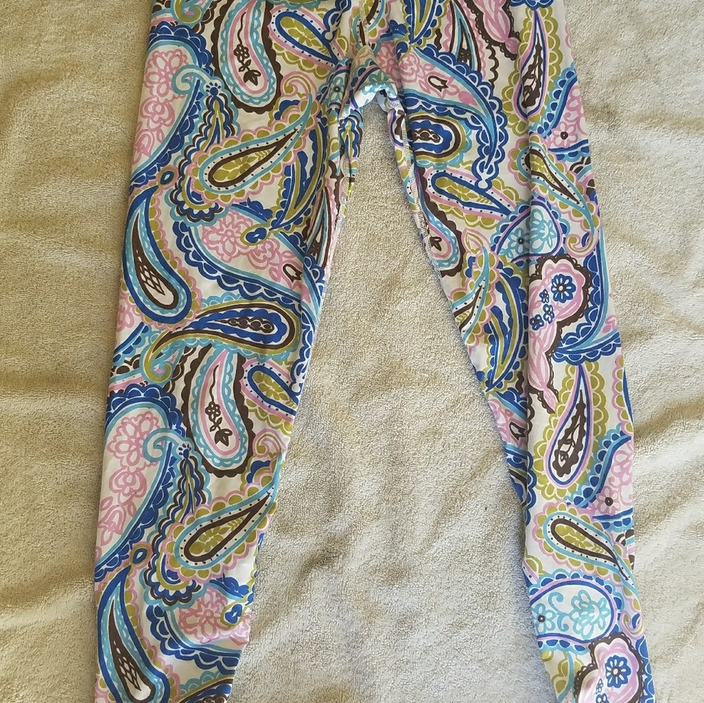 Athleta multicolored leggings